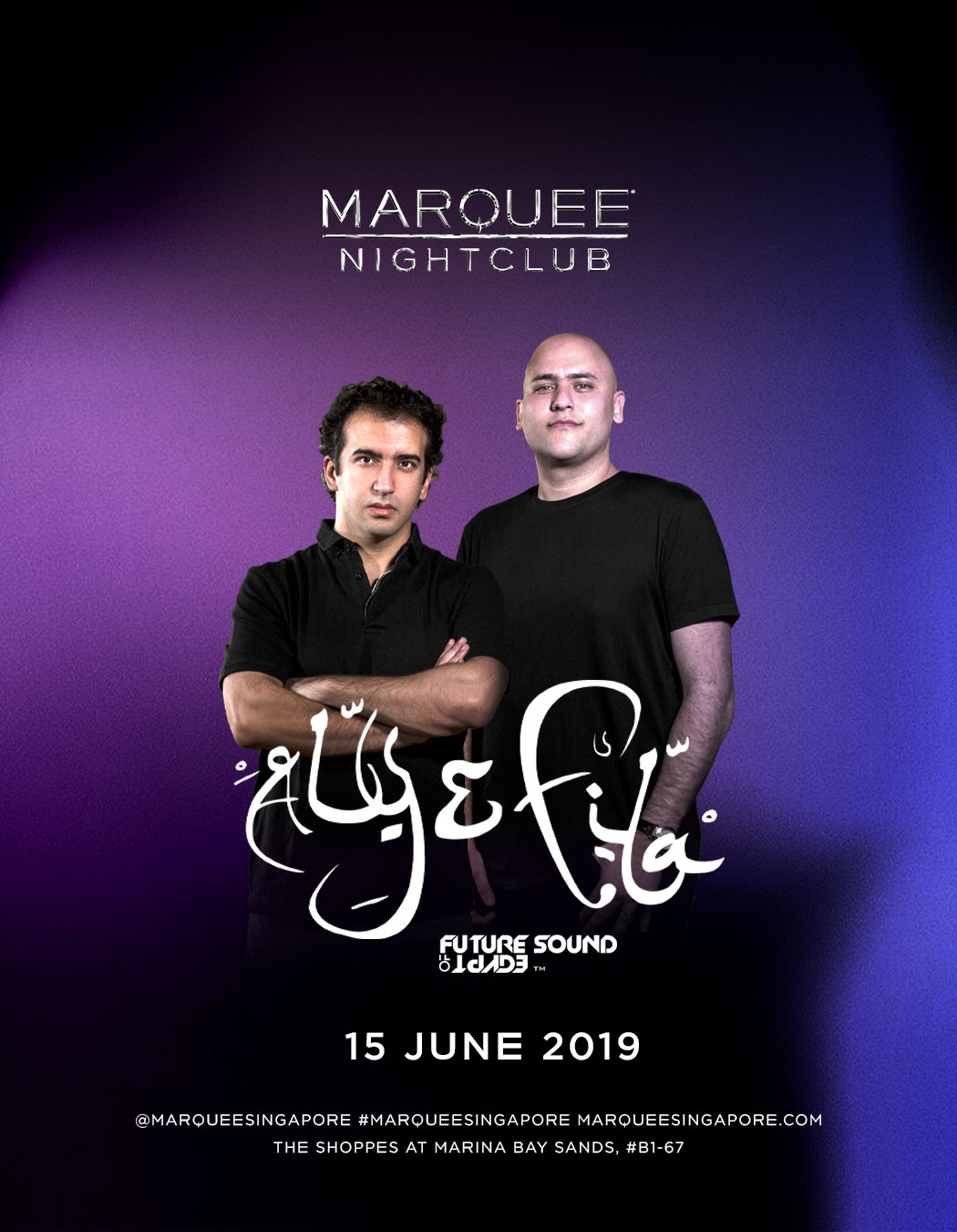 ALY AND FILA Marquee Singapore