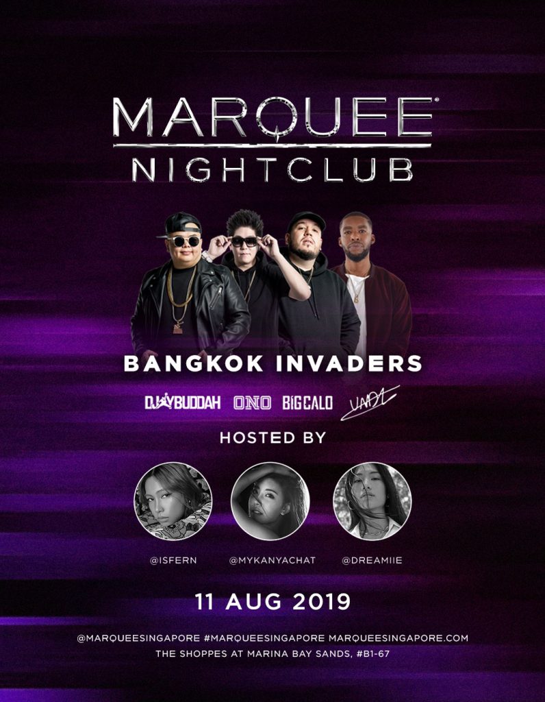 BANGKOK INVADERS | Marquee Singapore