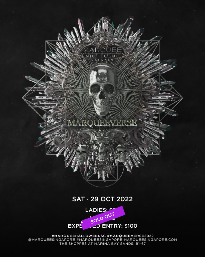 Marquee Halloween 2022 Marqueeverse Marquee Singapore