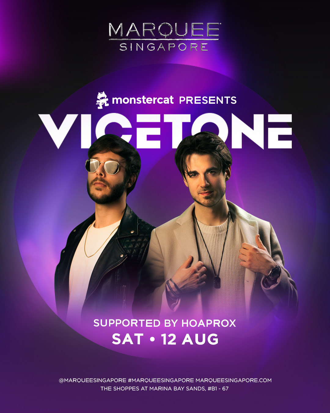 Marquee x Monstercat Present Vicetone Supported By Hoaprox